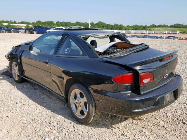 1G1JF12T2Y7211230 - 2000 CHEVROLET CAVALIER Z BLACK photo 3