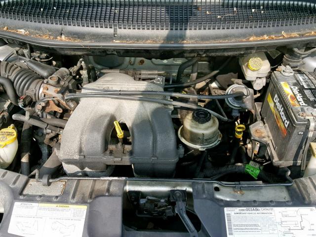 1D4GP25B75B177238 - 2005 DODGE CARAVAN SE SILVER photo 7