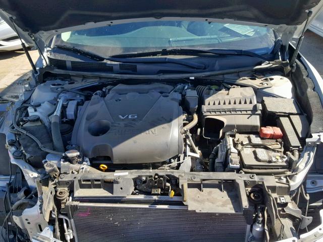 1N4AA6AP5GC416768 - 2016 NISSAN MAXIMA 3.5 SILVER photo 7