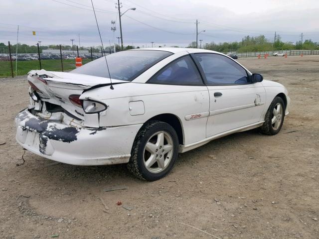 1G1JF12T5W7269927 - 1998 CHEVROLET CAVALIER Z WHITE photo 4