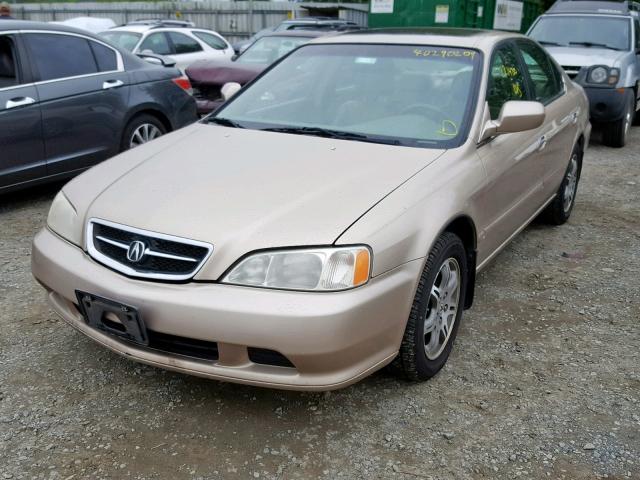 19UUA566XYA050225 - 2000 ACURA 3.2TL GOLD photo 2