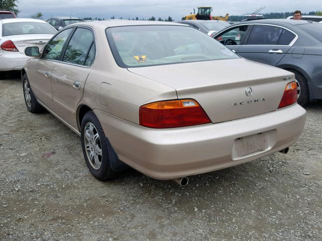 19UUA566XYA050225 - 2000 ACURA 3.2TL GOLD photo 3