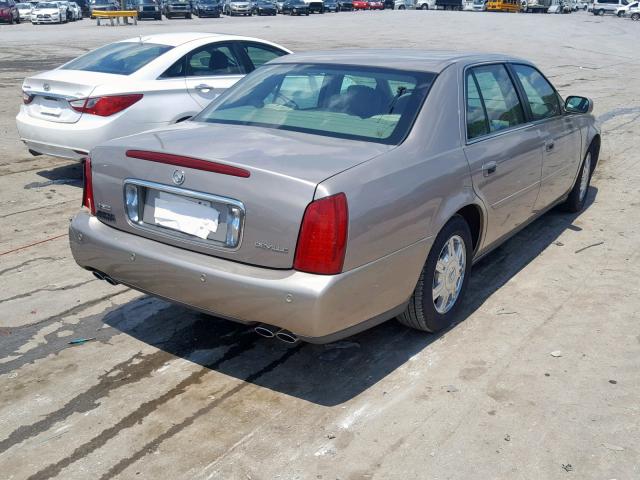 1G6KD54Y14U119963 - 2004 CADILLAC DEVILLE GOLD photo 4