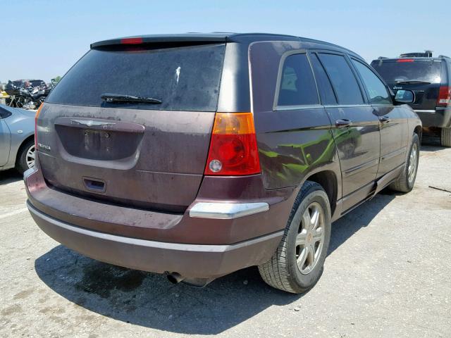 2C8GM68424R379283 - 2004 CHRYSLER PACIFICA PURPLE photo 4