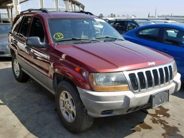 1J4G258S8XC798889 - 1999 JEEP GRAND CHER BURGUNDY photo 1