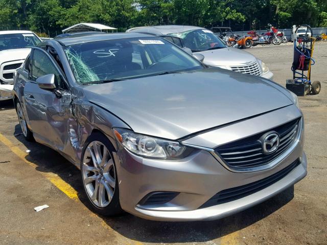 JM1GJ1T60E1125891 - 2014 MAZDA 6 TOURING SILVER photo 1