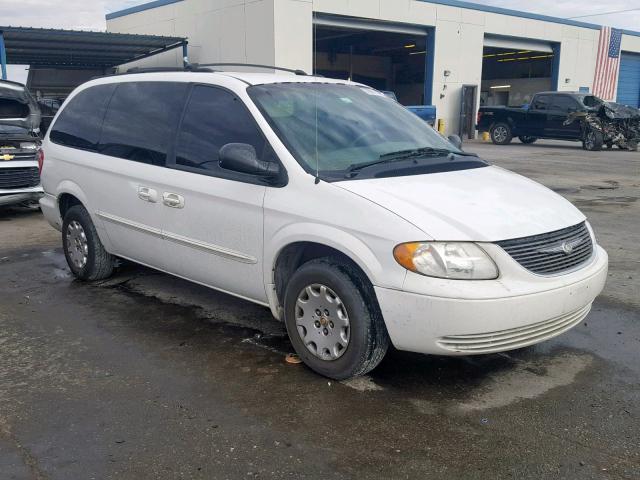 2C4GP44362R519522 - 2002 CHRYSLER TOWN & COU WHITE photo 1