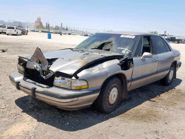 1G4HP52KXTH404094 - 1996 BUICK LESABRE CU GRAY photo 2