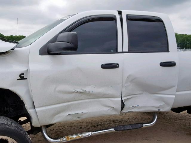 1D7KS28C06J212080 - 2006 DODGE RAM 2500 S თეთრი ფოტო 9