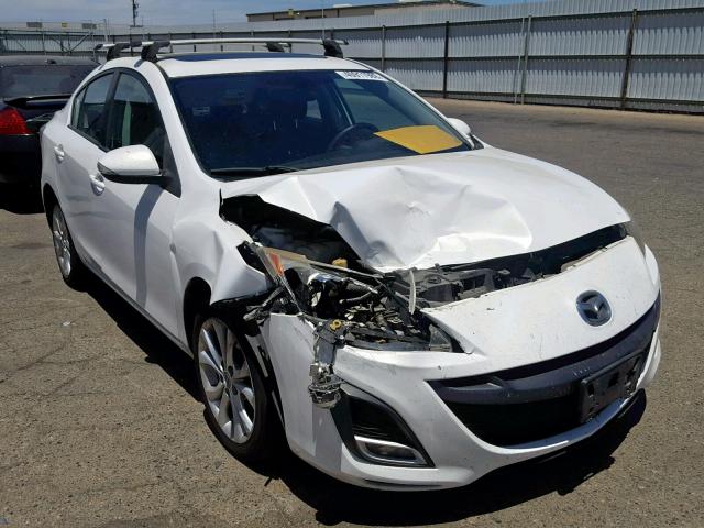 JM1BL1S62A1100488 - 2010 MAZDA 3 S WHITE photo 1