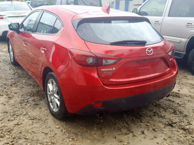 JM1BM1M71E1104377 - 2014 MAZDA 3 GRAND TO RED photo 3