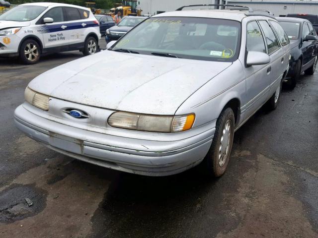 1FALP5841PA183819 - 1993 FORD TAURUS LX BLUE photo 2