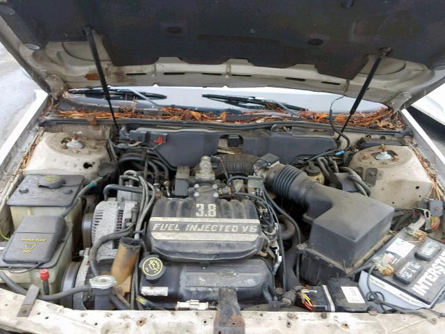 1FALP5841PA183819 - 1993 FORD TAURUS LX BLUE photo 7