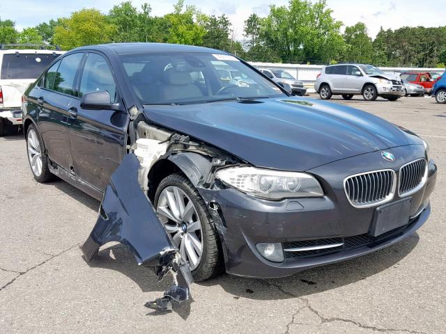 WBAFU7C54BC771431 - 2011 BMW 535 XI GRAY photo 1