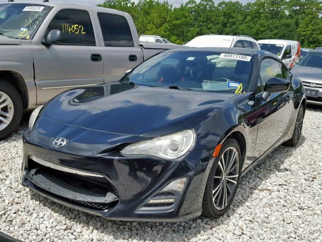 JF1ZNAA19D2724338 - 2013 TOYOTA SCION FR-S BLACK photo 2