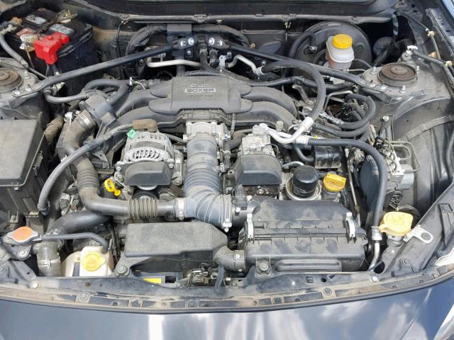 JF1ZNAA19D2724338 - 2013 TOYOTA SCION FR-S BLACK photo 7