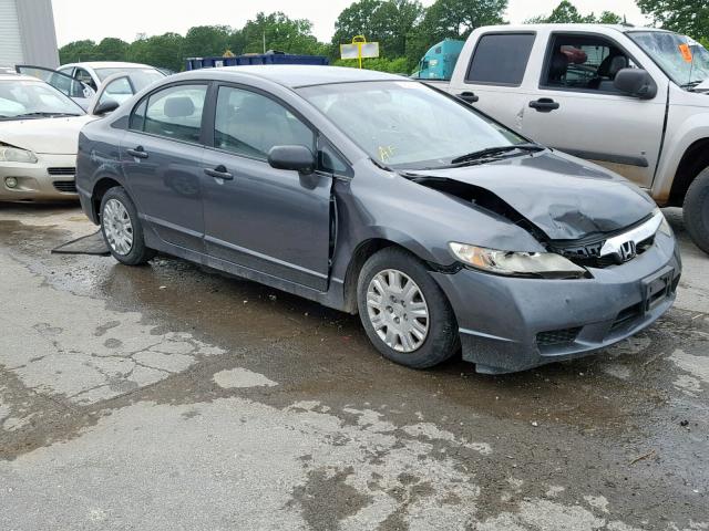 19XFA1F36AE016548 - 2010 HONDA CIVIC VP GRAY photo 1