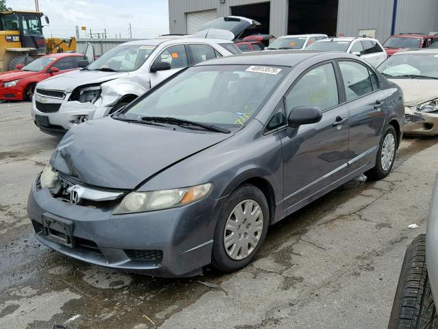 19XFA1F36AE016548 - 2010 HONDA CIVIC VP GRAY photo 2