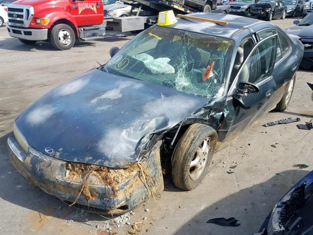 1G3WH52KXWF403925 - 1998 OLDSMOBILE INTRIGUE GREEN photo 2