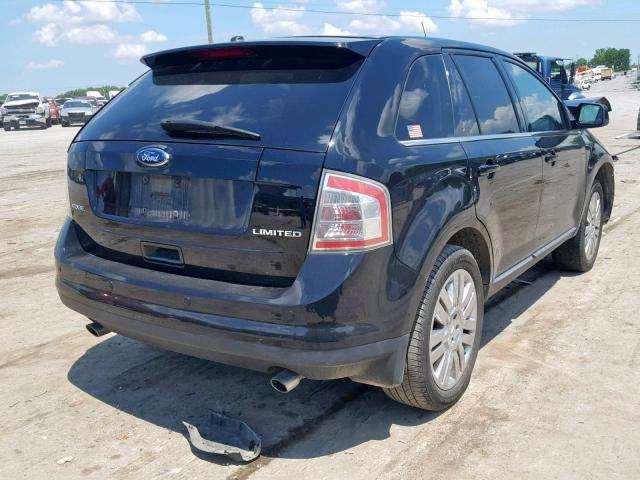 2FMDK39C28BA93748 - 2008 FORD EDGE LIMIT BLACK photo 4