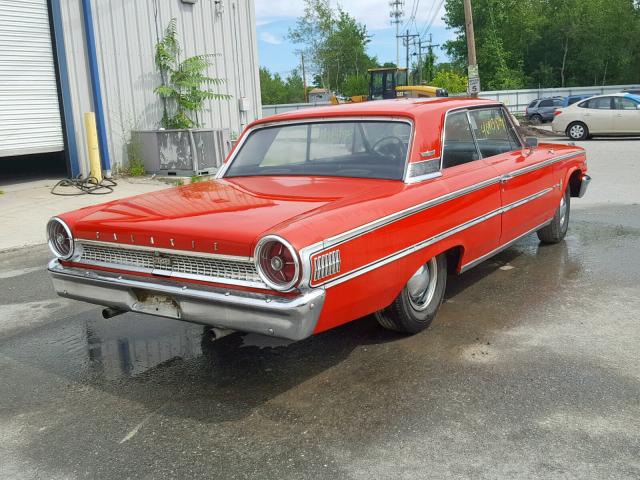 3E63X189461 - 1963 FORD GALAXY RED photo 4