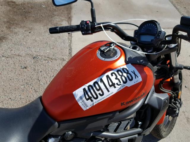 JKAENEB15GDA15152 - 2016 KAWASAKI EN650 B ORANGE photo 5