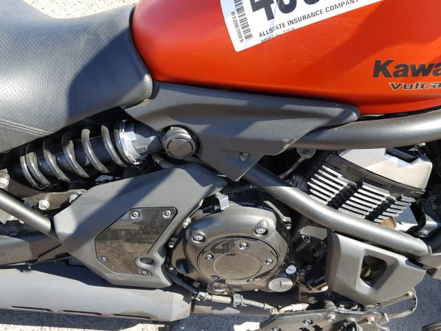 JKAENEB15GDA15152 - 2016 KAWASAKI EN650 B ORANGE photo 7