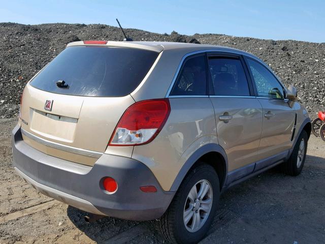 3GSCL33P08S507830 - 2008 SATURN VUE XE TAN photo 4