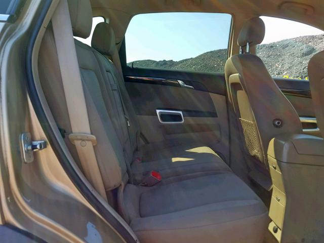 3GSCL33P08S507830 - 2008 SATURN VUE XE TAN photo 6