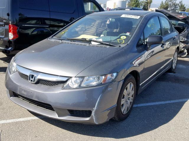 19XFA1F34BE047007 - 2011 HONDA CIVIC VP GRAY photo 2