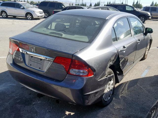 19XFA1F34BE047007 - 2011 HONDA CIVIC VP GRAY photo 4