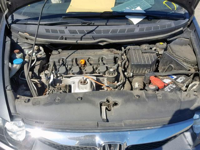 19XFA1F34BE047007 - 2011 HONDA CIVIC VP GRAY photo 7