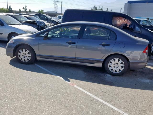 19XFA1F34BE047007 - 2011 HONDA CIVIC VP GRAY photo 9