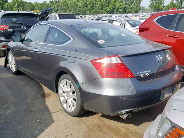 1HGCS228X8A018244 - 2008 HONDA ACCORD EXL GRAY photo 3