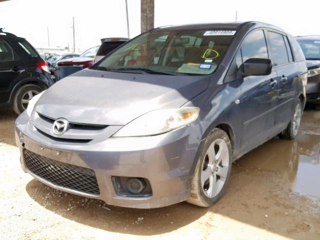 JM1CR293970136293 - 2007 MAZDA 5 GRAY photo 2