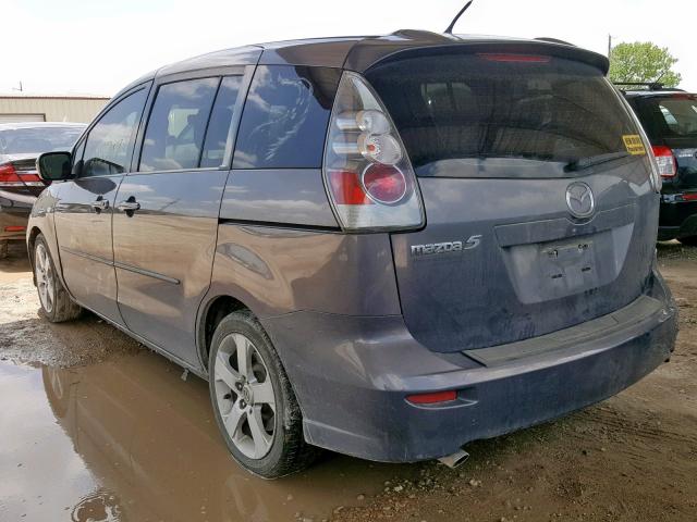 JM1CR293970136293 - 2007 MAZDA 5 GRAY photo 3