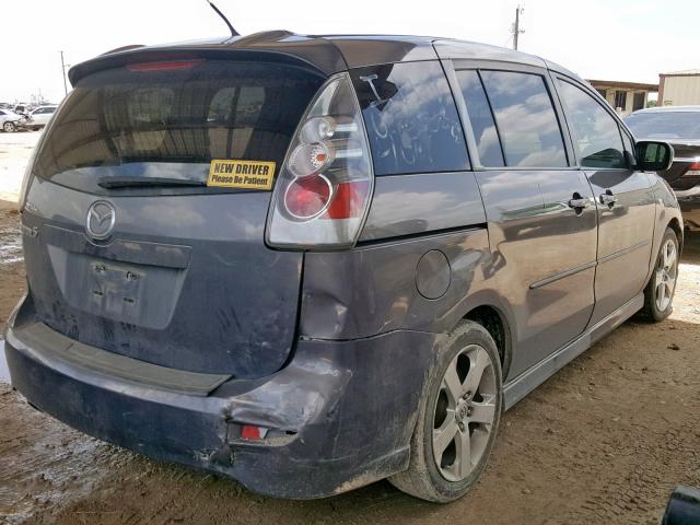 JM1CR293970136293 - 2007 MAZDA 5 GRAY photo 4