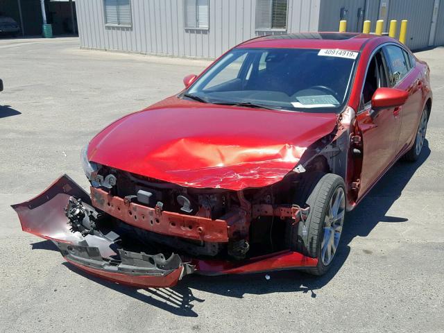 JM1GJ1W51F1203051 - 2015 MAZDA 6 GRAND TO RED photo 2