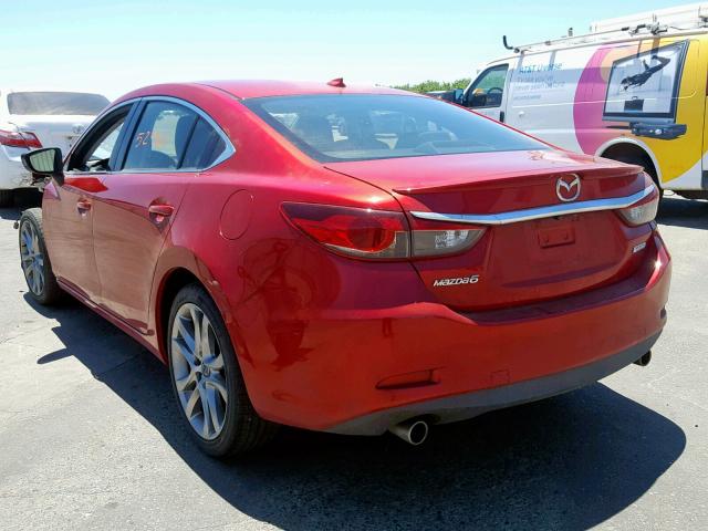 JM1GJ1W51F1203051 - 2015 MAZDA 6 GRAND TO RED photo 3