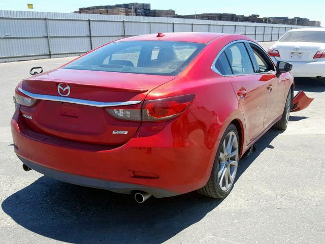 JM1GJ1W51F1203051 - 2015 MAZDA 6 GRAND TO RED photo 4