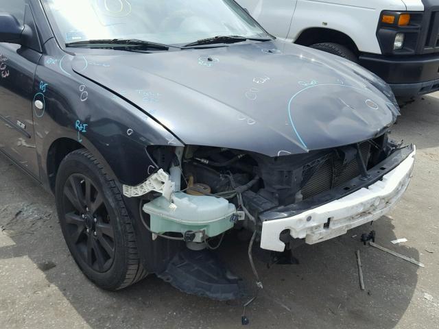 JM1BK124571610408 - 2007 MAZDA 3 S BLACK photo 9