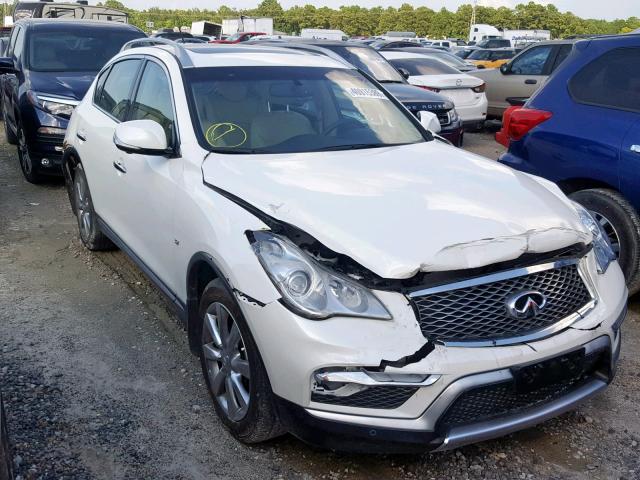 JN1BJ0RP3HM383140 - 2017 INFINITI QX50 WHITE photo 1