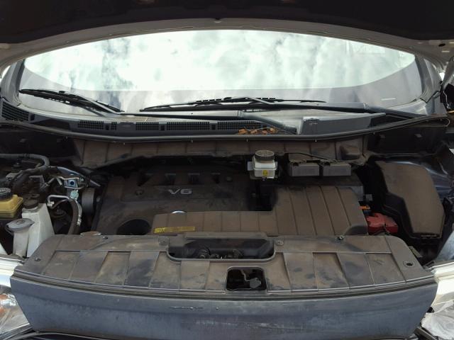 JN8AE2KP2E9100328 - 2014 NISSAN QUEST S GRAY photo 7