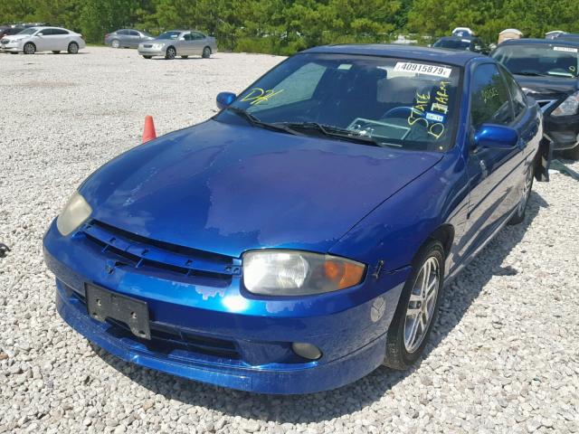 1G1JH12F647175556 - 2004 CHEVROLET CAVALIER L BLUE photo 2