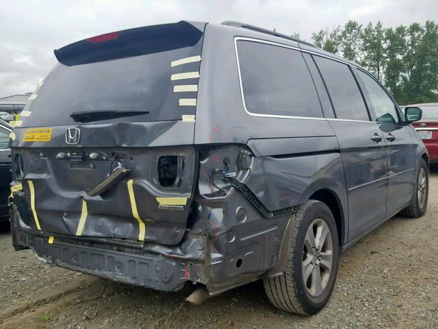 5FNRL3H91AB114496 - 2010 HONDA ODYSSEY TO SILVER photo 4