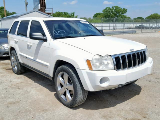 1J4HR58205C712293 - 2005 JEEP GRAND CHER WHITE photo 1