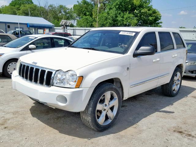 1J4HR58205C712293 - 2005 JEEP GRAND CHER WHITE photo 2