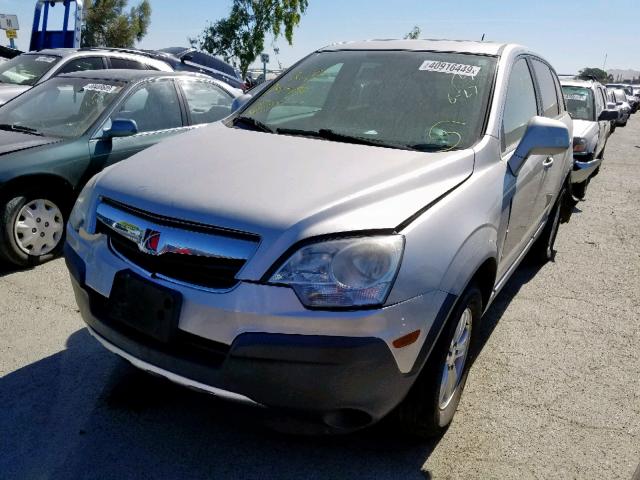 3GSCL33P58S512019 - 2008 SATURN VUE XE SILVER photo 2