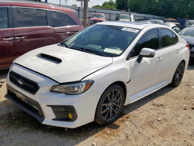 JF1VA1H64J9812518 - 2018 SUBARU WRX LIMITE WHITE photo 2