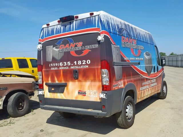 3C6TRVCGXJE147936 - 2018 RAM PROMASTER 蓝色 照片 4